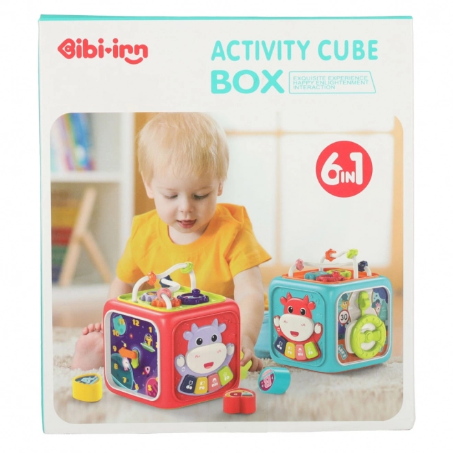 Cube éducatif interactif pour enfants