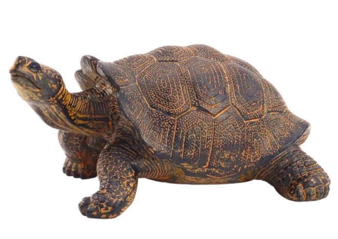 Figurine de collection Tortue Noire Reptile Terrestre