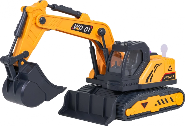 Bras mobile et godet fonctionnel