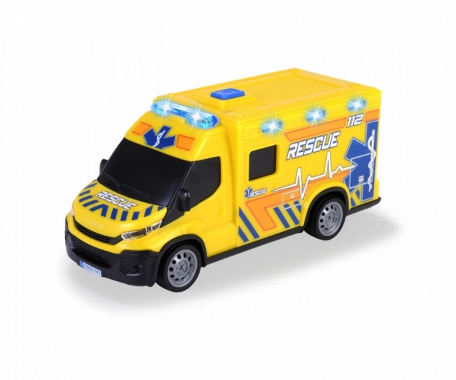 Ambulance Iveco Daily pour enfants 18 cm