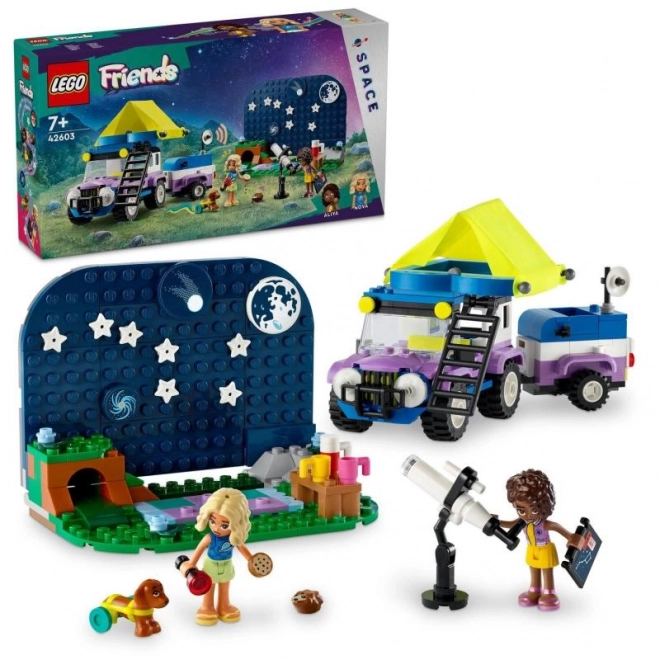 LEGO® Friends 42603 Caravane pour l'observation des étoiles