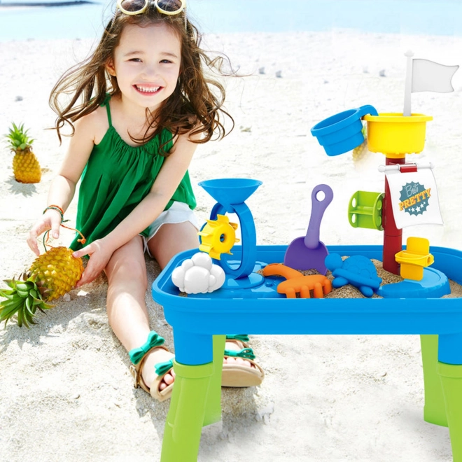 woopie table de jeu pour enfants 2 en 1 bateau pirate