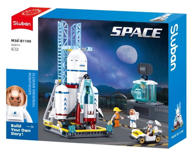 Sluban Espace M38-B1199 Centre de lancement de navette spatiale