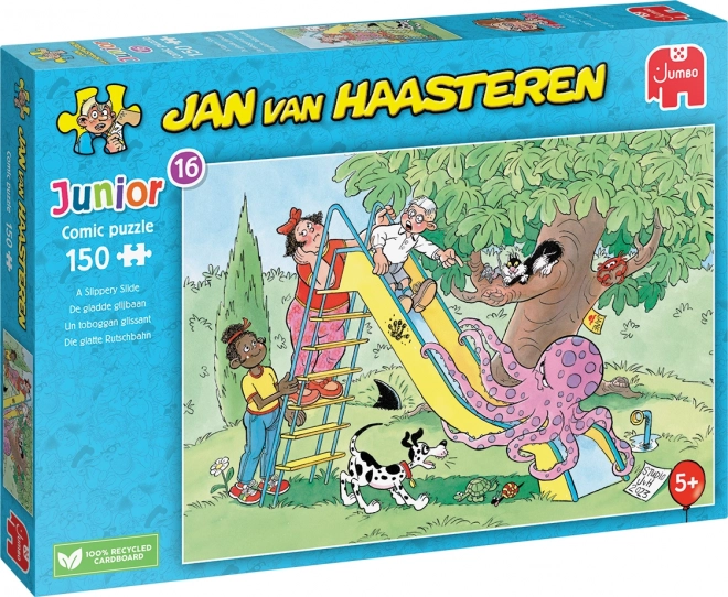 Puzzle JUMBO JvH Junior 16 : Toboggan Glissant 150 pièces