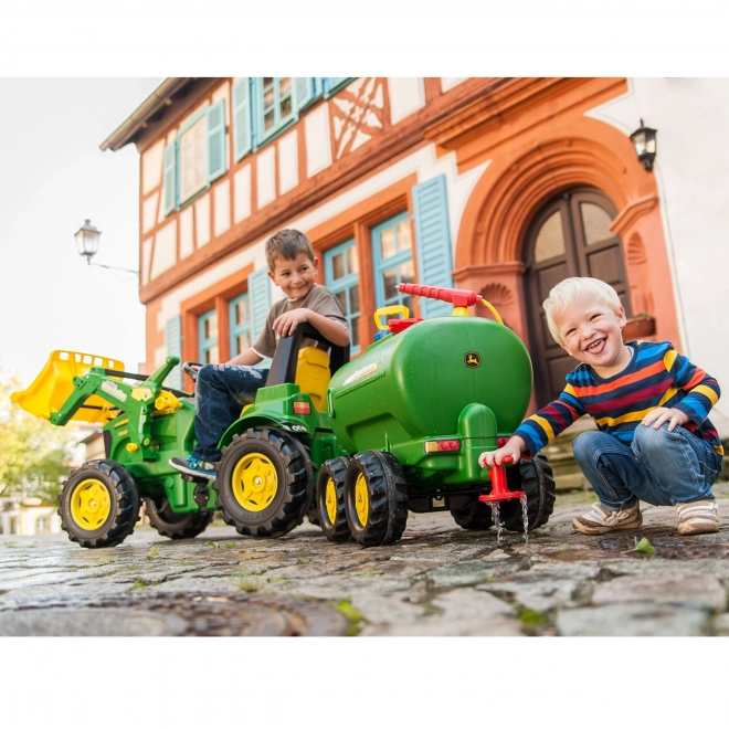 Citerne John Deere pour enfants avec petite pompe