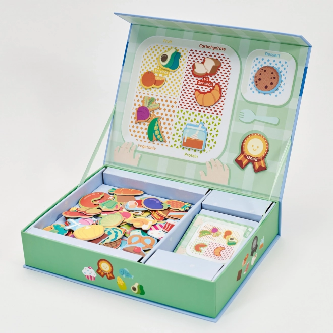 Science de la nutrition pour enfants avec tableau magnétique