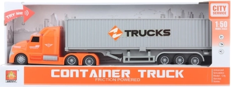 camion avec conteneur à piles avec lumières et sons