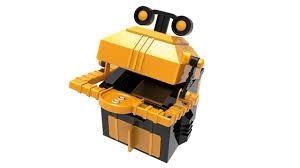 Tirelire mécanique en forme de robot