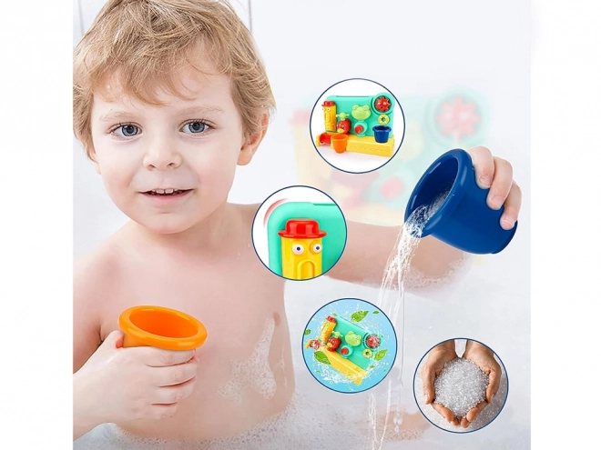 Jouet de bain avec effets d'eau