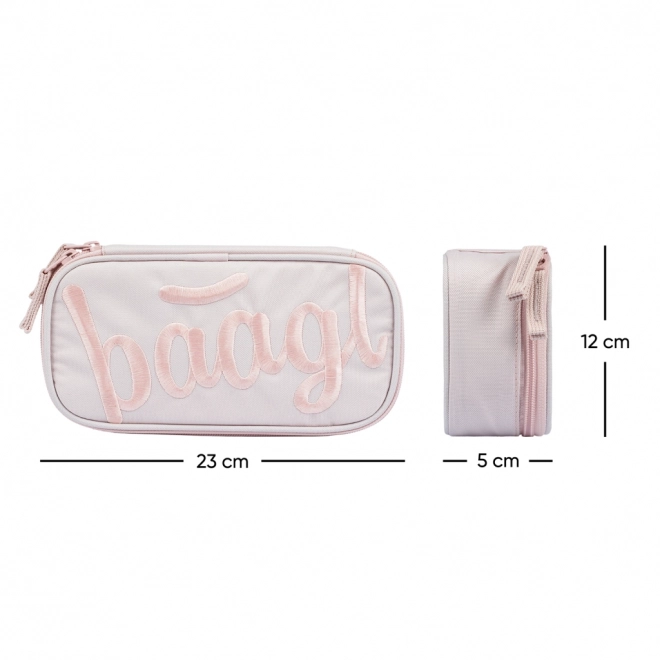 BAAGL 3 SET Core Creamy: sac à dos, trousse, sac