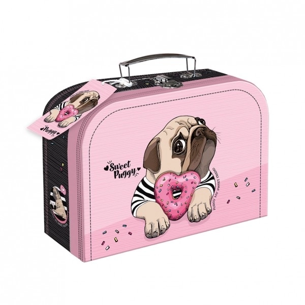 Valisette Scolaire en Papier Sweet Puggy sous Film 25x18x9cm
