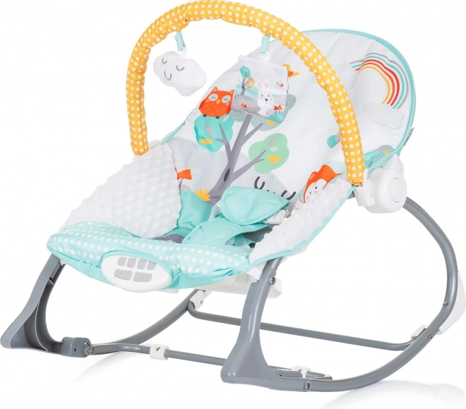 CHIPOLINO Fauteuil à bascule pour enfants Melody – zelené