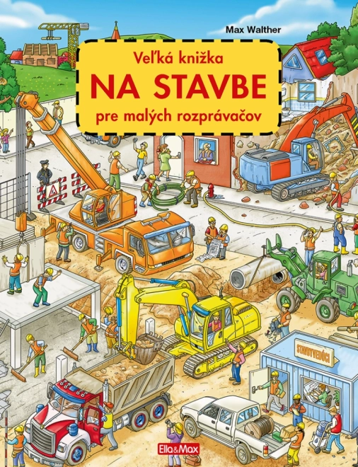 Grand livre Sur le chantier pour petits conteurs