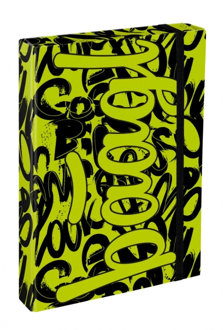 BAAGL Dossiers pour cahiers scolaires A4 Jumbo – Citron vert