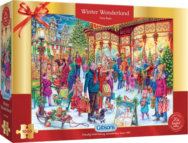 Puzzle Gibsons Édition Limitée Noël Royaume Hivernal des Merveilles 1000 Pièces