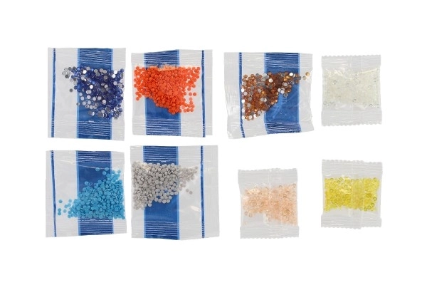 Perles colorées pour effet mosaïque