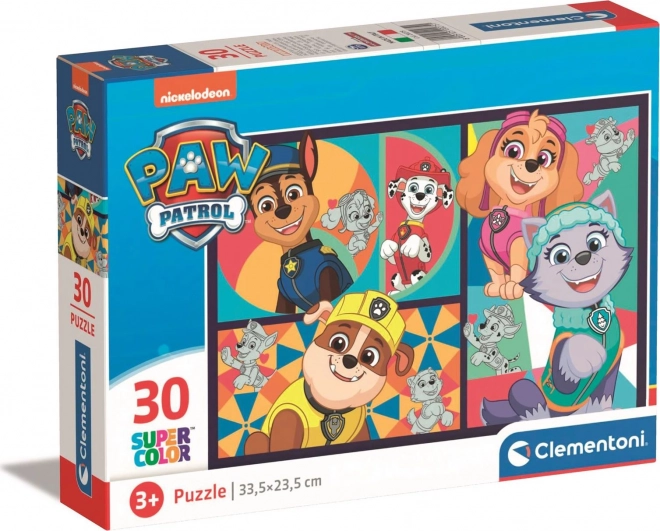 CLEMENTONI Puzzle Pat' Patrouille 30 pièces