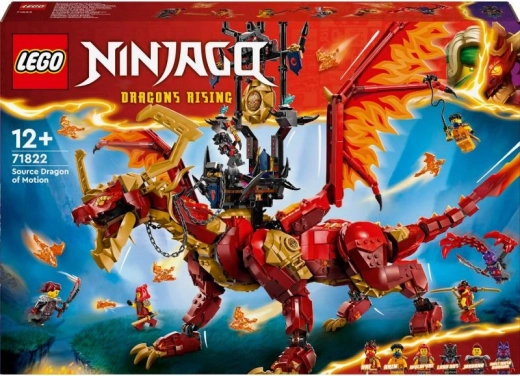 6 minifigurines et 6 dragons spirituels