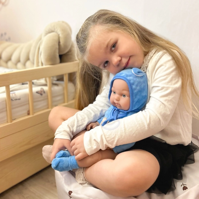 Poupée royale Woopie bébé en tenue d'ourson 46 cm