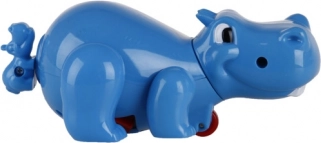 Hippopotame sur roulettes