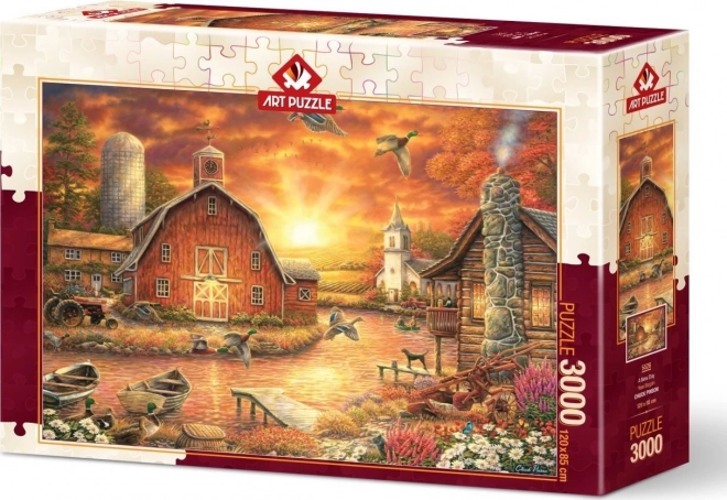 Puzzle nouveau jour 3000 pièces