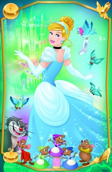 Minipuzzle Belles princesses/Disney Princess 54 pièces