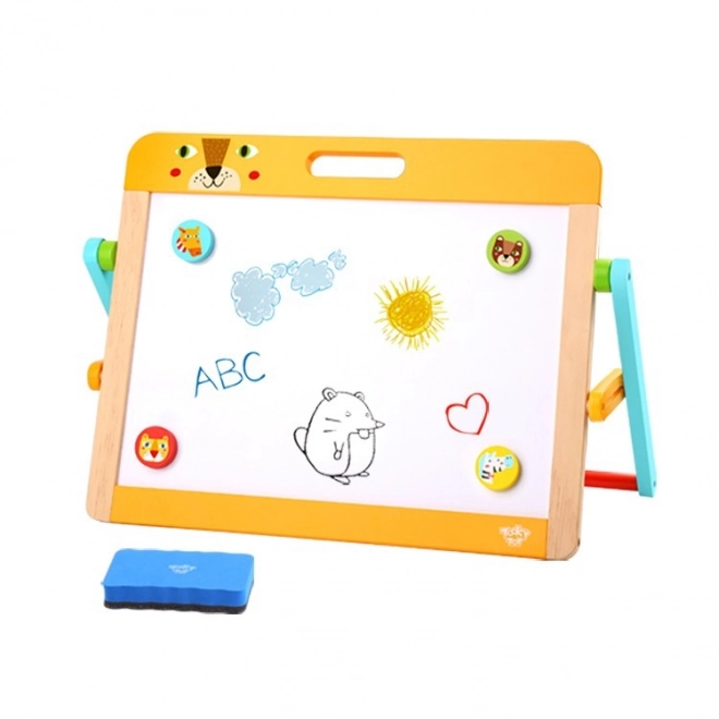 Tableau magnétique et ardoise pour enfants 2 en 1 Tooky Toy