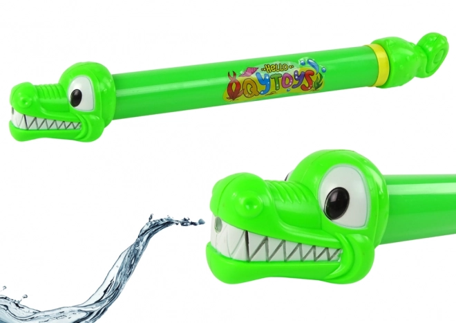 Pistolet à eau Crocodile 45 cm Jardin vert