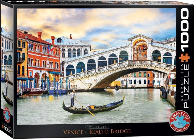 Puzzle Eurographics Pont Rialto, Venise 1000 pièces