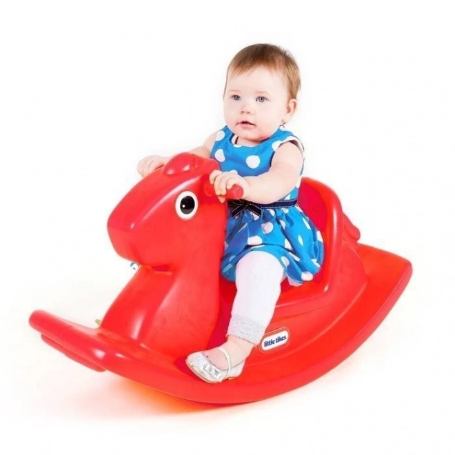 Cheval Bascule Rouge