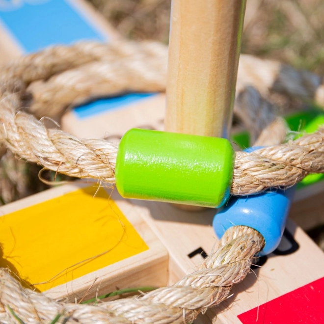 Bigjigs Jouets Lancer d'anneaux