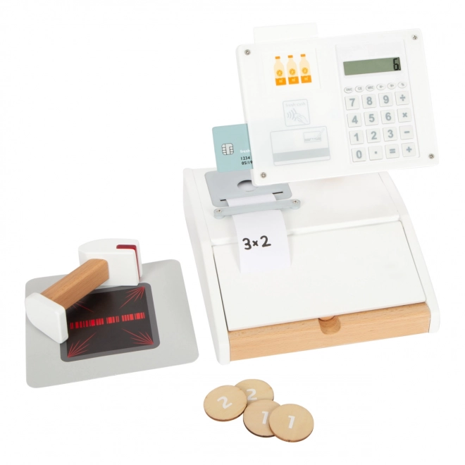 Petite caisse enregistreuse en bois Small Foot Fresh