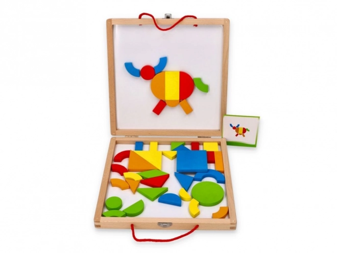 Puzzle magnétique