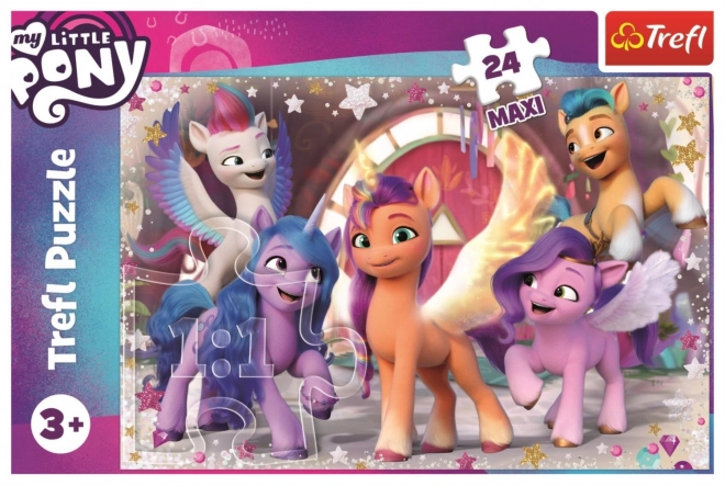 Puzzle Maxi 24 Joies des films de Pony