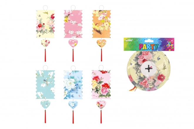 Lampion Cylindre Nature 16 cm