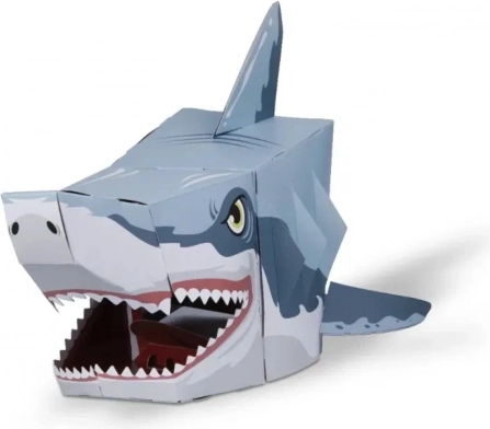 Kit créatif masque 3D Requin Fiesta Crafts