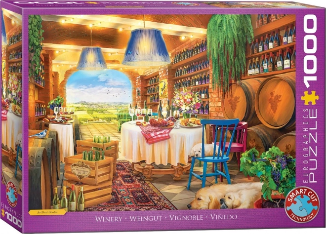 Puzzle Vinařství 1000 pièces Eurographics