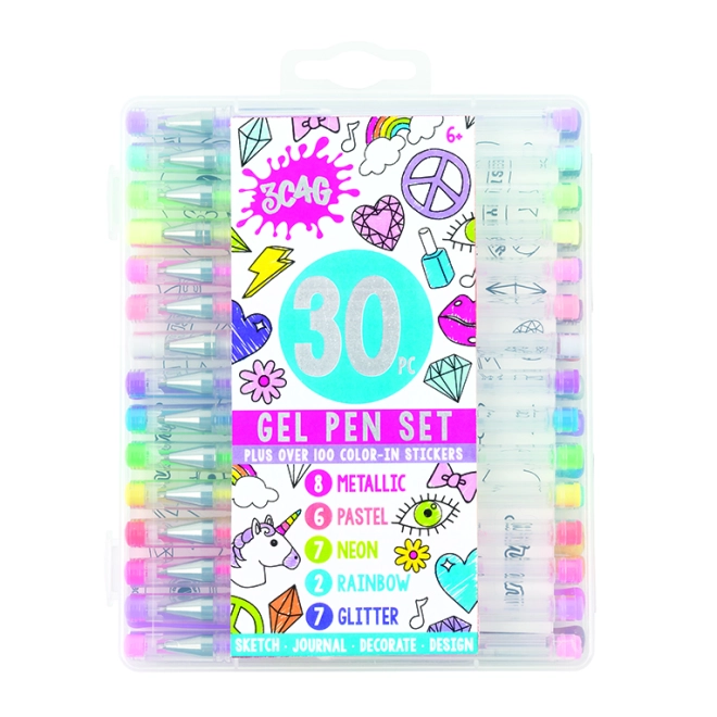 Différents types de stylos
