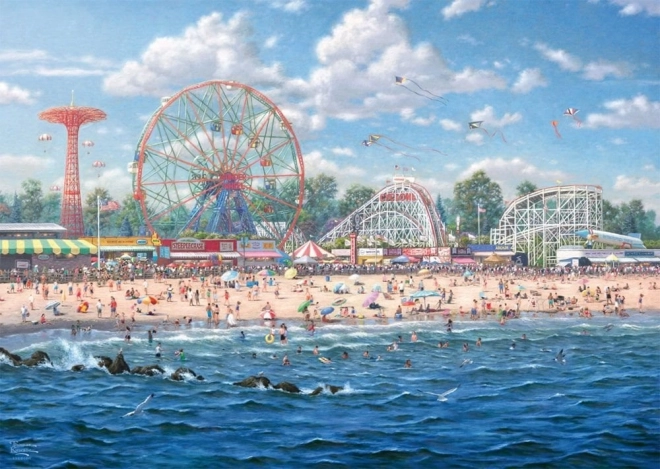 Puzzle Coney Island 1000 pièces SCHMIDT