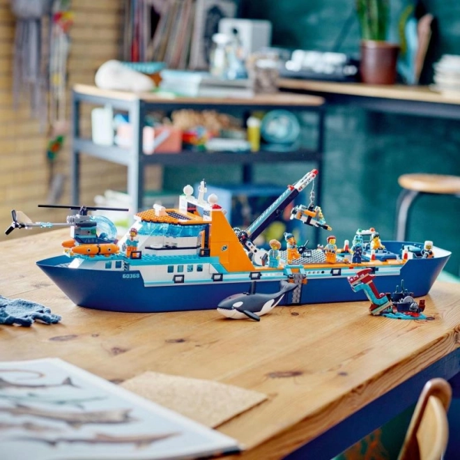 LEGO City bateau des explorateurs de l'Arctique