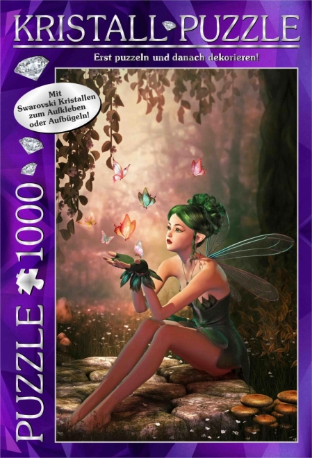 Puzzle M.I.C. avec cristaux Swarovski Forêt des Fées 1000 pièces
