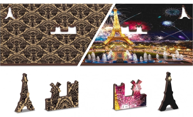 Puzzle en bois Paris Nocturne