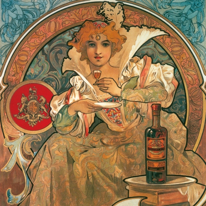 Calendrier de notes Alfons Mucha 2026