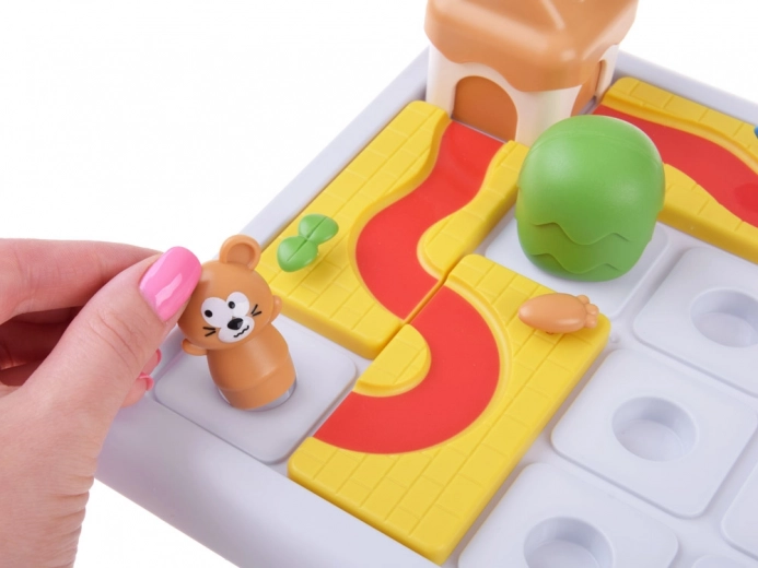 Deux itinéraires séparés pour la souris et le chat