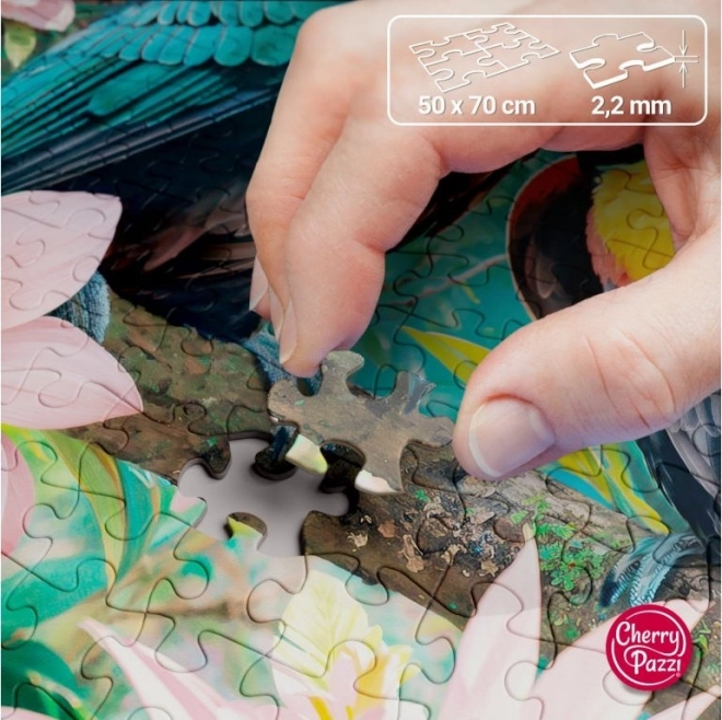 Puzzle Toucan au Paradis 1000 Pièces