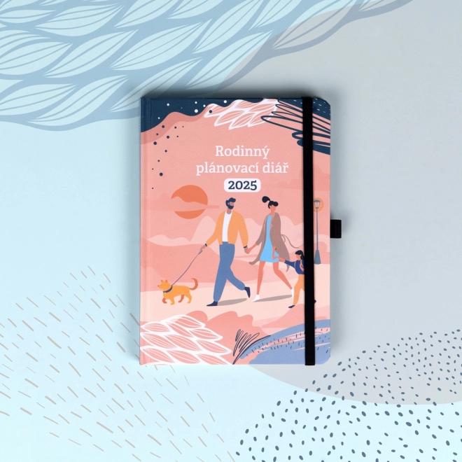 NOTIQUE Agenda Familiale – l'assistant de tous les parents 2025, 15 x 21 cm