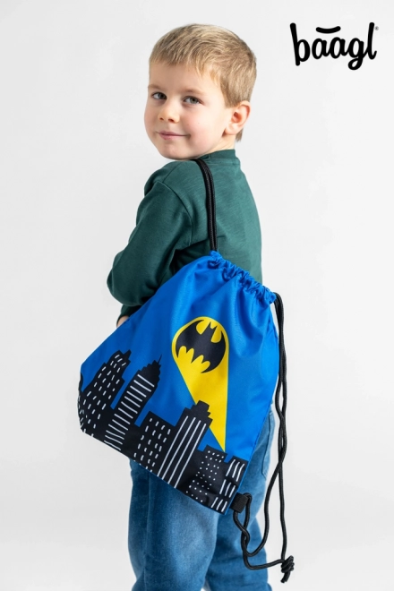 BAAGL Sac préscolaire Batman bleu