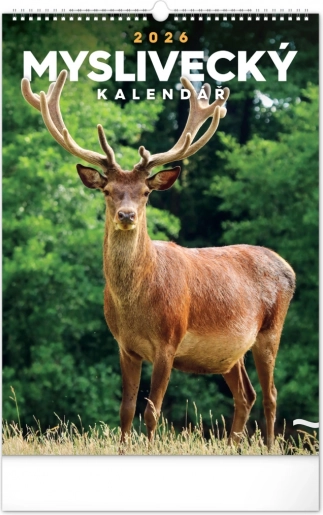 Calendrier mural Chasse 2026