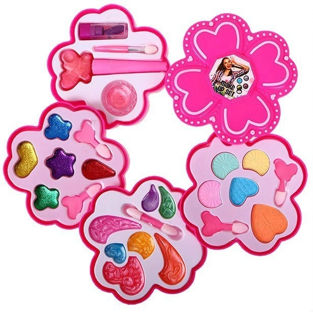 Set de maquillage pour filles 3+ Étui rose