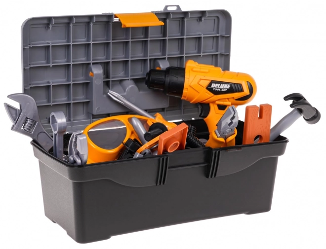 Ensemble de petit bricoleur avec valise